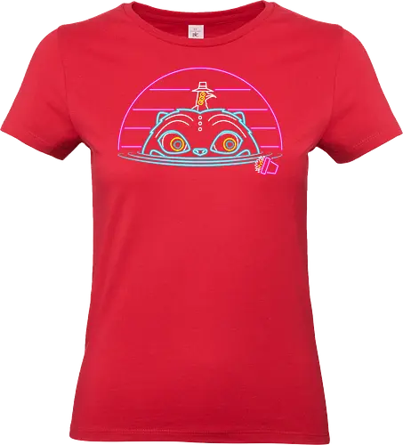 Derpy Tiger Retro - Derpy, Kpop, demon hunters, derpy tiger, blue tiger, funny, sussie - Standard T-Shirt (Women)