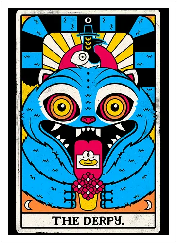 Derpy Tarot Card