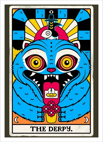 Derpy Tarot Card
