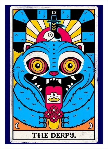 Derpy Tarot Card