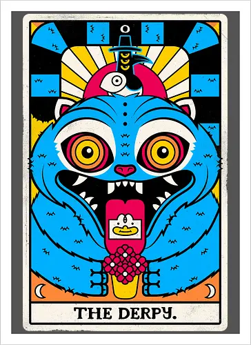 Derpy Tarot Card