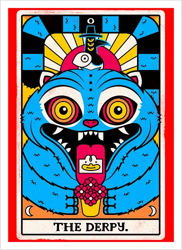 Derpy Tarot Card