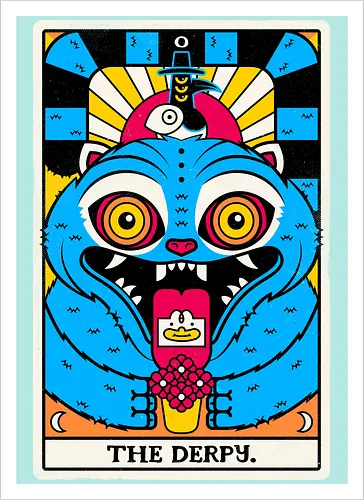 Derpy Tarot Card