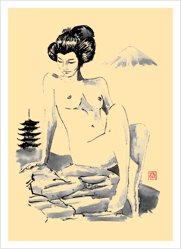 nude on the hill