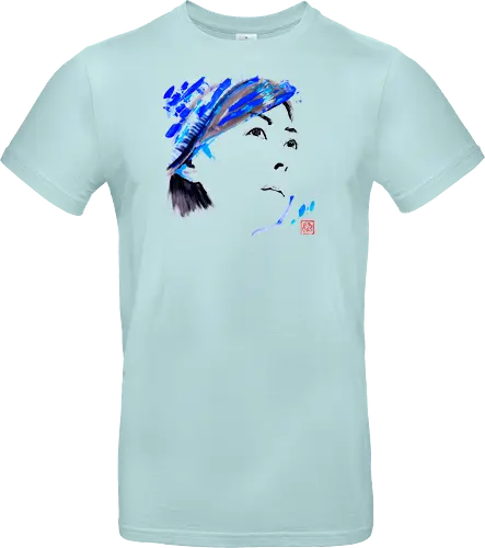 noriko looks up