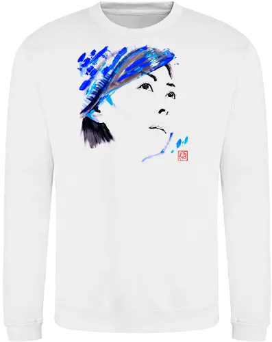 noriko looks up