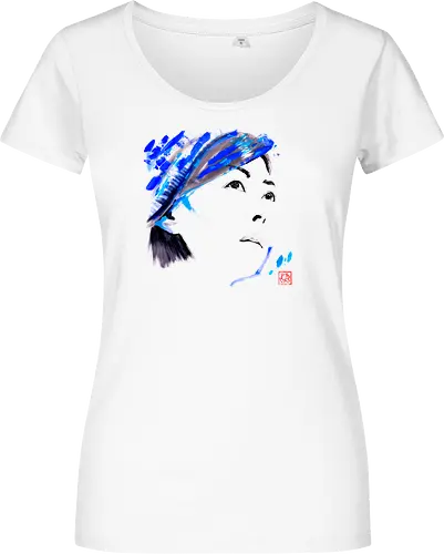noriko looks up