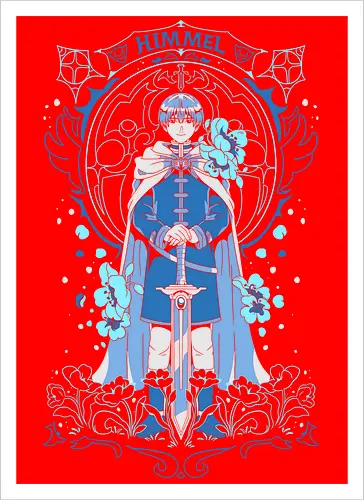 Himmel The Warrior - frieren - Artprint