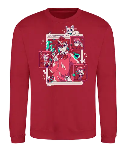 Web friends - Dandadan anime - Sweatshirt