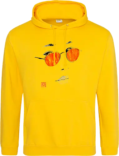 orange glasses