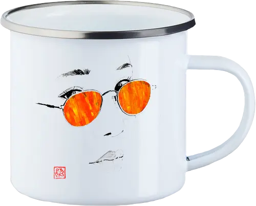 orange glasses