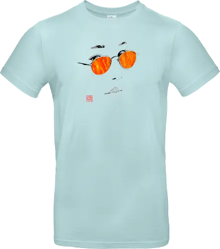 orange glasses