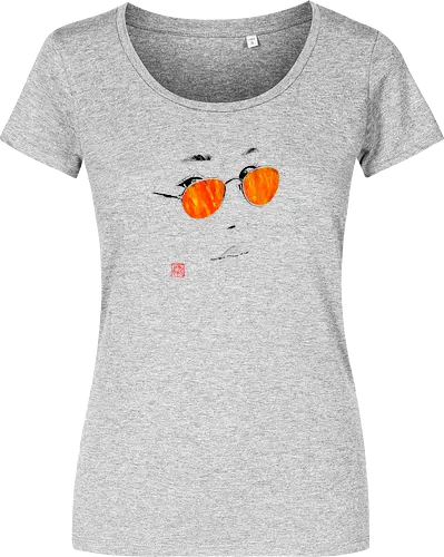 orange glasses