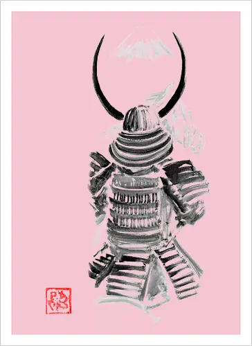 samurai watching fuji