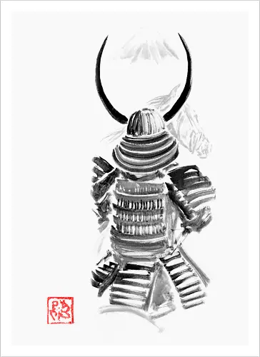 samurai watching fuji