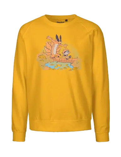 Across the river - naruto snoop - Fairtrade Sweatshirt