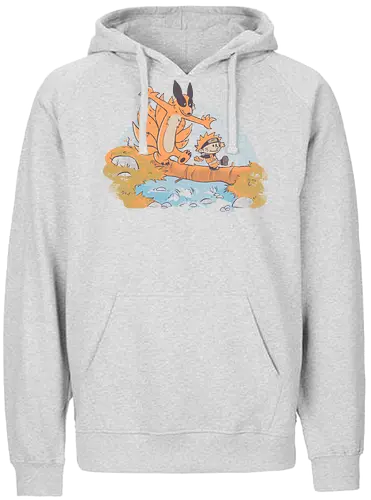 Across the river - naruto snoop - Fairtrade Hoodie