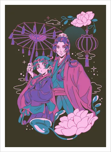 Apothecary lovers - Apothecary diaries anime - Artprint