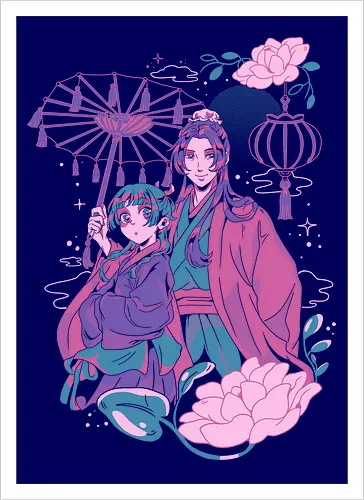 Apothecary lovers - Apothecary diaries anime - Artprint
