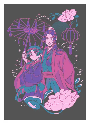 Apothecary lovers - Apothecary diaries anime - Artprint