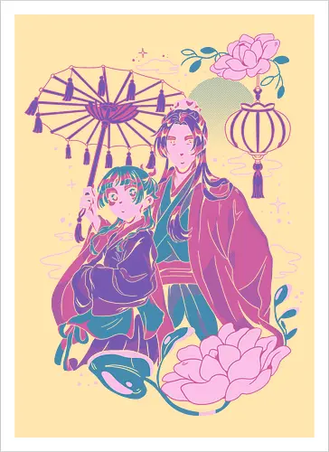 Apothecary lovers - Apothecary diaries anime - Artprint