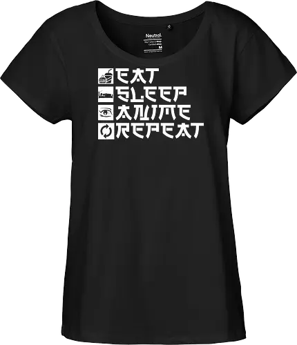 Eat Sleep Anime Repeat Otaku Life Motto