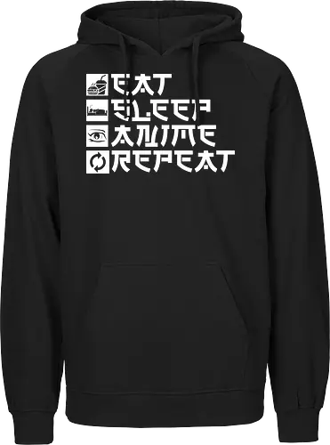  Eat Sleep Anime Repeat Otaku Life Motto
