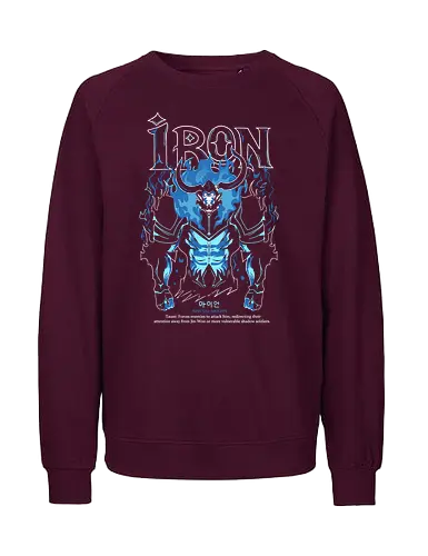 The shadow Iron - Solo leveling anime - Fairtrade Sweatshirt