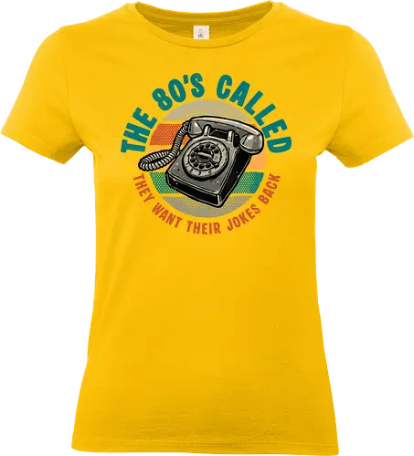 The 80s Called - 80’s, retro, old, vintage, classic, telephone, funny, humor - Standard T-Shirt (Women)