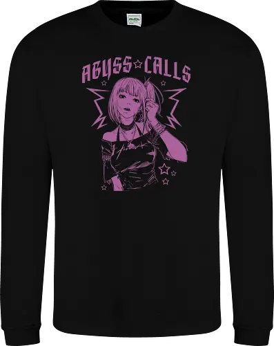 Abyss Calls Grunge Aesthetic Anime Girl Art Print