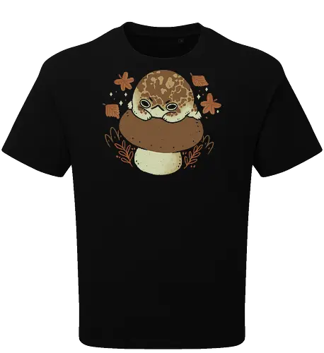 Cute Rain Frog in Autumn