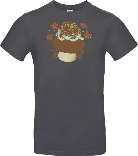 Cute Rain Frog in Autumn