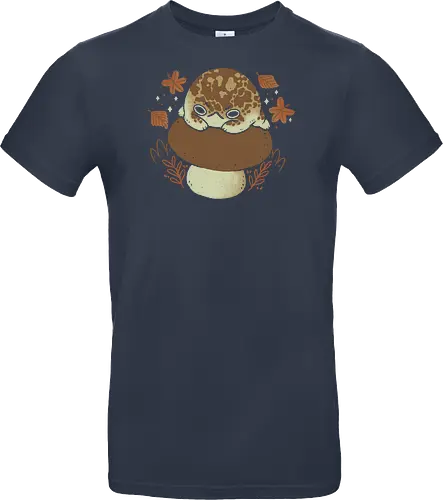 Cute Rain Frog in Autumn