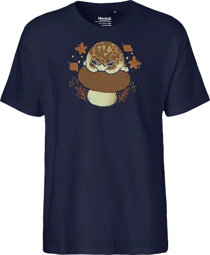 Cute Rain Frog in Autumn