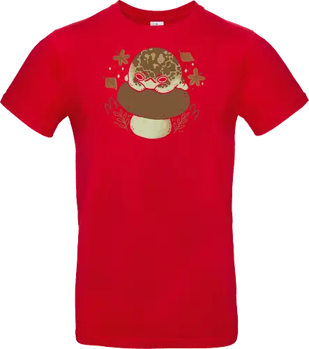 Cute Rain Frog in Autumn