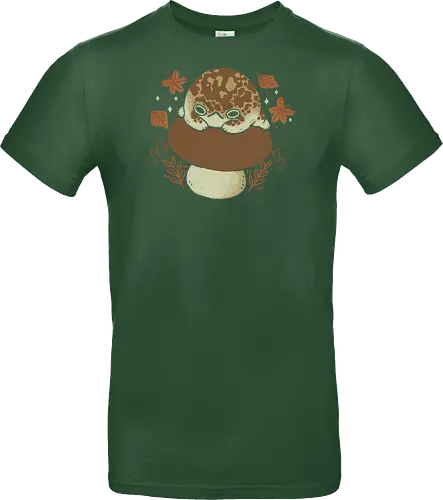 Cute Rain Frog in Autumn