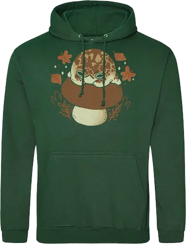 Cute Rain Frog in Autumn