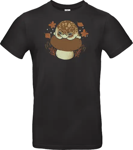 Cute Rain Frog in Autumn