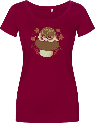 Cute Rain Frog in Autumn