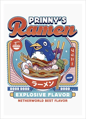 Prinny Dood Ramen Vintage