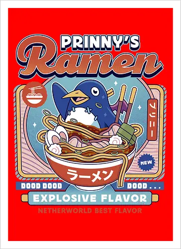 Prinny Dood Ramen Vintage
