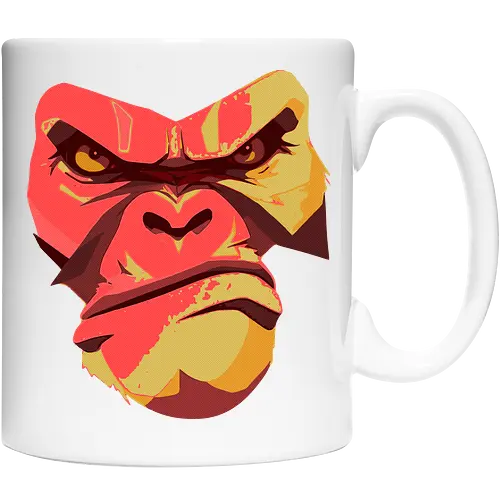 Gorilla Ungezähmt und Wild