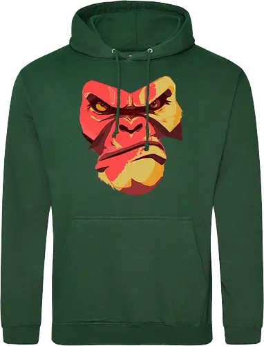 Gorilla Ungezähmt und Wild