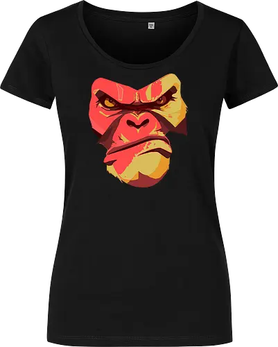 Gorilla Ungezähmt und Wild