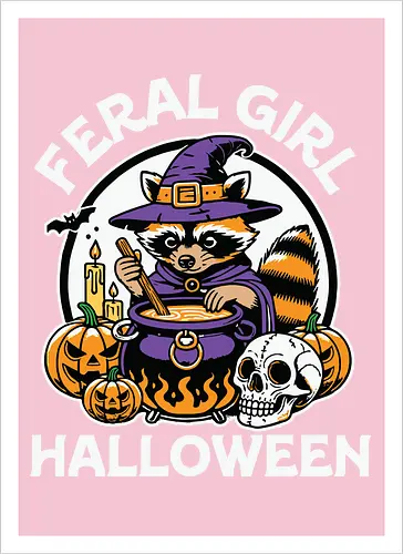 Feral Girl Halloween
