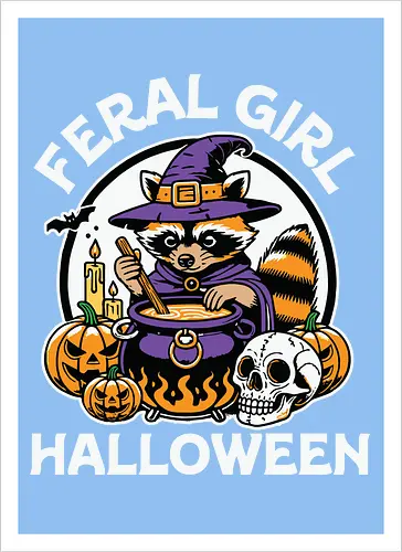 Feral Girl Halloween