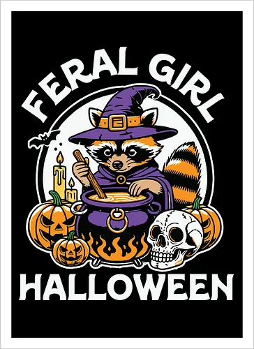 Feral Girl Halloween