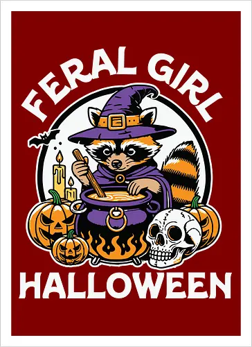 Feral Girl Halloween