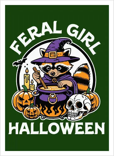 Feral Girl Halloween