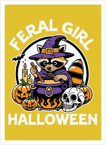 Feral Girl Halloween